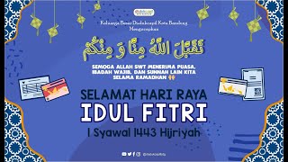 Selamat Hari Raya Idul Fitri 2022