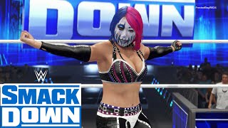 WWE2K23 SMACKDOWN ASUKA LEAVES A WARNING TO ALL THE CHAMPIONS IN THE WOMEN'S DIVISION