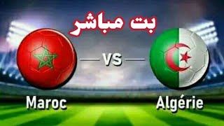 الجزائر vs المغرب مباشر