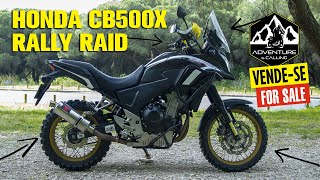 A minha Honda CB500X Rally Raid está à venda!