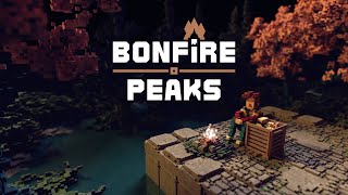 BONFIRE PEAKS : PS5 : SCREEN SAVER SLEEP PEACEFUL RELAXING