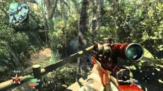 Call of Duty Black Ops: 25-4 TeamDeath Match Jungle w/L96A1 Extended  Mags