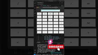 Scientific Calculator using Tkinter in Python #coding #tkinter #python #pythonprogramming