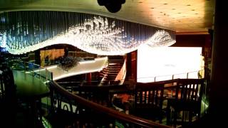 Norwegian Gem 2015 refit: new chandelier 2