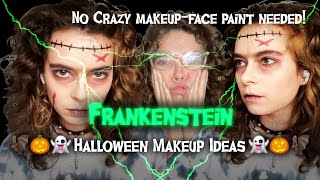 Easy Halloween Makeup - Look 1:  Frankenstein!