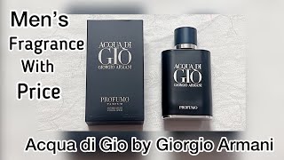 BEFORE YOU BUY Acqua di Gio by Giorgio Armani/Armani For Men’s/Latest price Armani #Armani