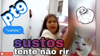 os sustos mais engraçados pt9 🤣 tente não rir 😂