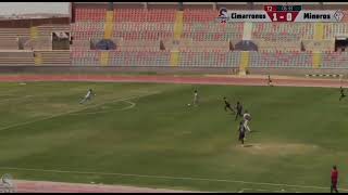 Cimarrones  vs Mineros  |  Gol de Mineros  | 1-1 | ⚽ Jornada 12 🥅