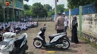 Himbauan dan edukasi tentang kenakalan remaja dan geng motor di MTS / MA ALQODIRIYYAH CIBEBER