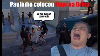 PAULO colocou FOGO na GROTA KKK