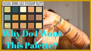 Duping the Vibes of the Natasha Denona Gold Palette. 3 Looks and thoughts, do I want this Palette?