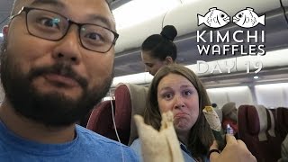 Airline Burritos || KIMCHI WAFFLES TOUR 2016 || Day 19