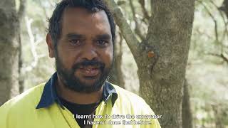 Wallaga boardwalk construction Sea Country Rangers