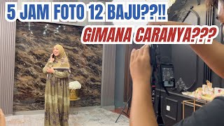 Marathon Photoshoot: 5 Jam Ganti 12 Baju! Pengalaman Seru dan Capeknya