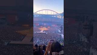 Taylor Swift - Massive Crowd 😍 | Eras Tour | Lisbon - Night 2 #taylorswift #shortsfeed #trending