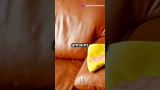 Sofa Scratch SOS! Quick Fix in 60 Seconds #furniture #sofa #scratch #scratchremoval #shorts #viral