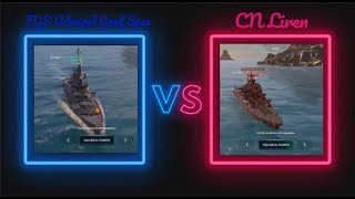 🚨🚨ESPECIAL: FGS ADMIRAL GRAF SPEE VS CN LIREN🚨🚨   #modernwarship #warships