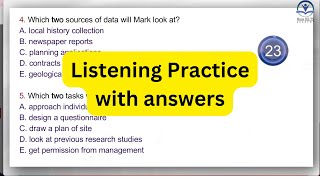 Listening Practice Test with Answers, get ready for IELTS