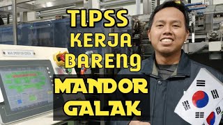 ‼️TIPSS BIAR BETAH KERJA BARENG MANDOR GALAK DI KOREAAAAA ⁉️