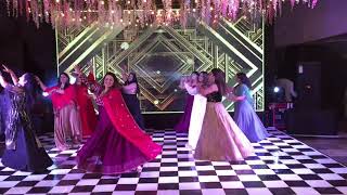 Amazing Groom's Sisters Dance | Wedding Dance | Sangeet Dance| Dance on Nachde Ne Sare Chitta Kukkad