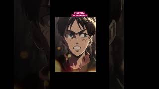 Eren bad liar full video on chanell AMV #anime #watch #otaku #shorts #emmasensie