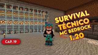 ✅CONSTRUYO 3 GRANJAS EN MINECRAFT!!😱😱 ✅ Survival Técnico 1.20 - Ep.19