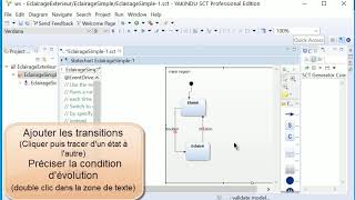 Yakindu Création Statechart