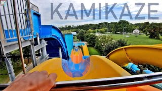 Kamikaze Wasserrutsche im sárvárfürdő in Ungarn | POV