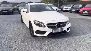 Mercedes-Benz C Class 2.0 C200 AMG Line G-Tronic+ 4MATIC Euro 6 (s/s) 2dr