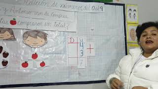 PRIMER GRADO - MATEMÁTICAS "ADICION DE NÚMEROS DEL 0 AL 9"