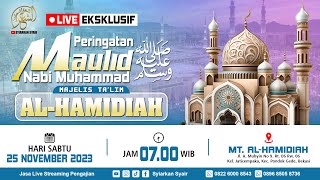 🔴LIVE MEMPERINGATI MAULID NABI MUHAMMAD SAW DI MAJELIS TA'LIM AL-HAMIDIAH PONDOK GEDE