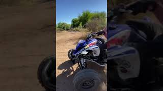 Yamaha Raptor 700cc haciendo de la suyas