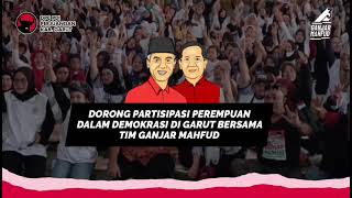 Perempuan punya soft power dalam kampanye DPC PDI Perjuangan Garut genjot suara Ganjar -  Mahfud