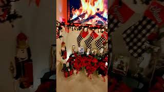 Johnson's Buffalo Plaid Black/White Christmas  Decor 2023