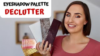 Eyeshadow Palette Declutter