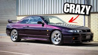 MIDNIGHT PURPLE R33 GTR HKS just landed at JM😮‍💨