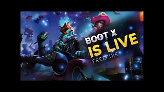 LIVE RANK PUSH🔥|Free Fire Live | Boot X Gaming