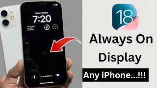 How to Enable iOS 18 Always On Display on any iPhone XR/XS/11/12/13/14 | (IOS 18) Always On Display