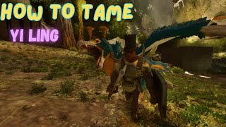 HOW TO TAME YI LING IN ARK ABERRATION