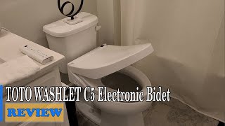 TOTO C5 Review: The MOST ADVANCED Electronic Bidet Toilet Seat!