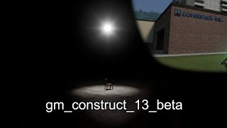 СТРАШНО ОЧЕНЬ СТРАШНО обзор карты gm_construct 13 beta в garrys mod