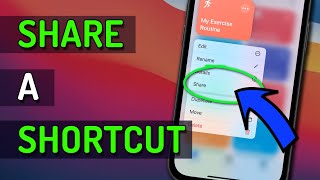 How To Share a Shortcut on your iPhone