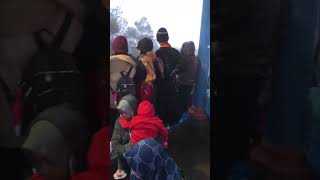 Puncak Sikunir Dieng pagi ini, 18 Februari 2023