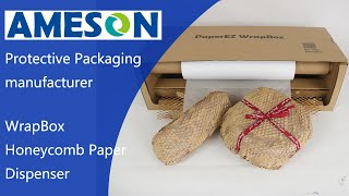 Ameson PaperEZ Wrap Eco Friendly Honeycomb Kraft Paper Wrapping