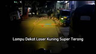 Review Outdoor Cwl Laser Ultra D2 Hi Loo Beam Lampu Tembak Laser Putih Kuning | Believe Variasi