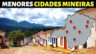 10 CIDADES MAIS PEQUENAS DE MINAS GERAIS