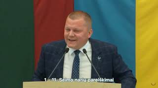 Dainius Gaižauskas: Lietuvos Seimas kriminalinių nusikaltėlių užuovėja?