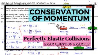 Conservation of Momentum - Perfectly Elastic Collisions