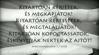 NAPI HANGZÓ BIBLIA - 143. RÉSZ - 05.23. - 2Sám 2,12-3,39; Jn 13,1-30; Zsolt 119,1-16; Péld 15,29-30