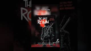 Should You Read The Last Ronin? #teenagemutantninjaturtles #thelastronin #thelastronintmnt